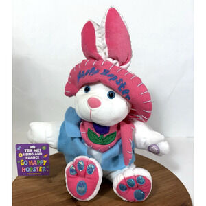 Dan Dee Animated Musical Go "Happy Hopster" Plush Bunny 13" Sing Dance Easter